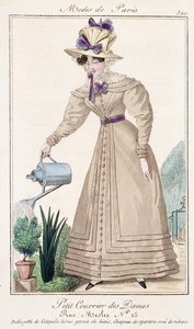 Planche de mode parisienne, début du 18e siècle - French School