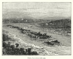 Paris, il y a trois mille ans (gravure)