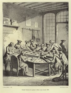 Poste de Paris sous Louis XVI - French School