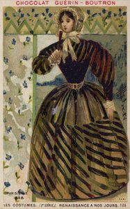 Mode parisienne, 1848 - French School
