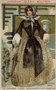 Mode parisienne, 1848 - French School