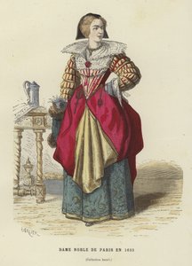 Noble parisienne, 1633 - French School