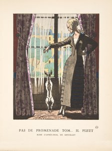 Pas de Promenade Tom, il Pleut - French School