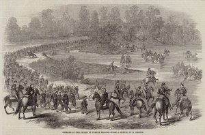 Passage du Chiese par les troupes françaises - French School