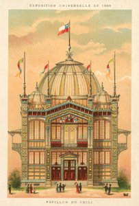 Pavillon du Chili, Exposition Universelle 1889, Paris