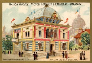 Pavillon de San Salvador, Exposition Universelle, Paris