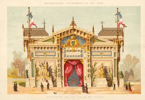 Pavillon de la Ville de Paris, Exposition Universelle 1889, Paris
