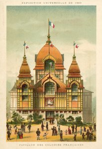 Pavillon des Colonies françaises, Exposition Universelle 1889, Paris