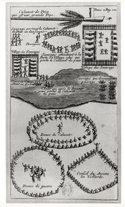 Danse du calumet de la paix des Iroquois, de 