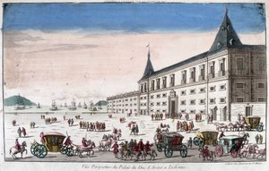 Vue en perspective du Palais du Duc d