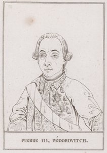 Pierre III, tsar de Russie (gravure)