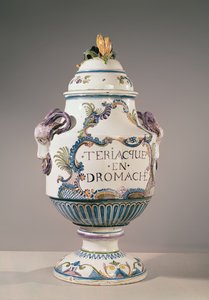 Pot pharmaceutique (faïence) - French School