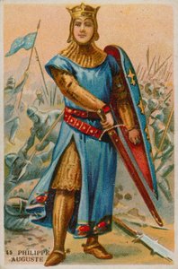 Philippe II Auguste - French School