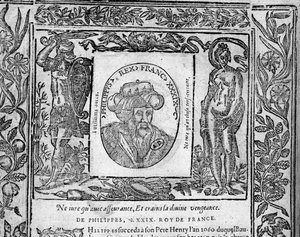 Philippe Ier - dans « Portraits des rois de France » - French School