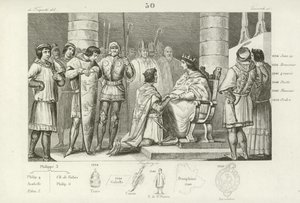Philippe VI de Valois rend hommage à Édouard III d
