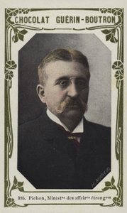 Pichon, Ministre des Affaires Étrangères - French School