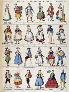 Costumes pittoresques de France - image d
