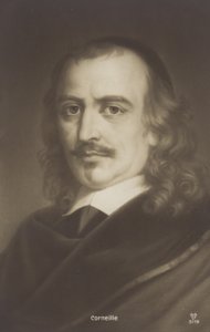 Pierre Corneille (1606-1684), dramaturge français (lithographie) - French School