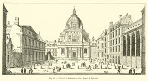 Place de la Sorbonne en 1650