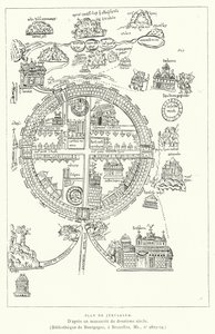 Plan de Jérusalem - French School