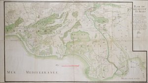 Plan des départements d