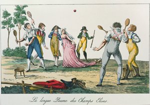 Jouer au tennis - French School