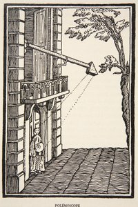 Polemoscope, copie par Boris Mestchersky, illustration de Histoire de la Nation Française, Sciences, Volumes I & II, par Gabriel Hanotaux, 1924 - French School
