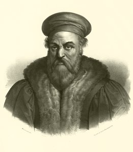 Polidoro da Caravaggio, portrait - French School