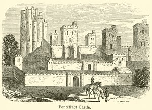 Château de Pontefract - French School