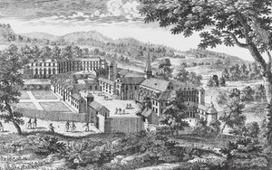 Abbaye de Port-Royal-des-Champs, gravure