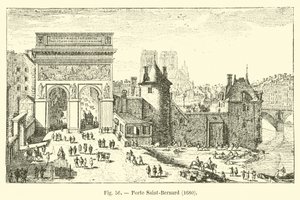Porte Saint-Bernard, 1680 - French School