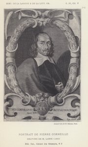 Portrait de Pierre Corneille - French School