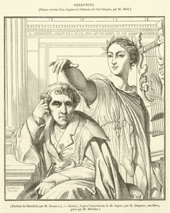 Portrait de Cherubini - French School