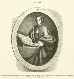 Portrait de Jean-Philippe Baratier - French School
