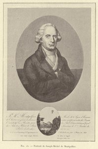 Portrait de Joseph-Michel de Montgolfier - French School