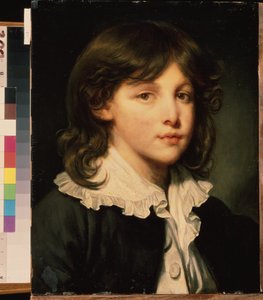 Portrait de jeune garçon - French School