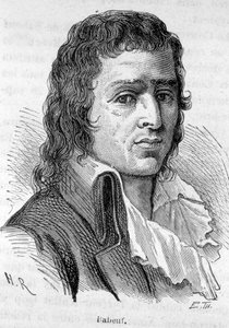 Portrait de Babeuf dit Gracchus, révolutionnaire français (1760-1797) - dans "L