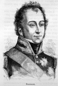 Portrait de Bourmont, Comte de Ghaisnes, Maréchal de France (1773 - 1846) - dans « L