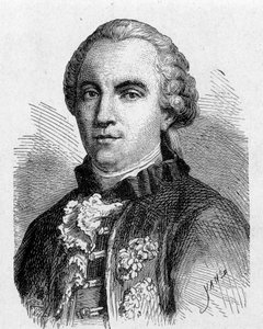 Portrait de Buffon (1707 - 1788) - dans « Album de la Science; savants illustres; Grandes découvertes » 1896. - French School