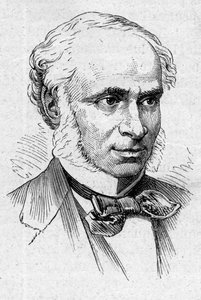 Portrait de Camille Doucet, poète, dramaturge et académicien français. Gravure dans "Le Monde Illustré" n°883 du 14 mars 1874