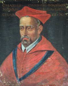 Portrait du cardinal Charles de Bourbon (1523-90) 1617-38 - French School