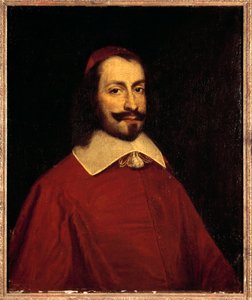 Portrait du cardinal Jules Mazarin - French School