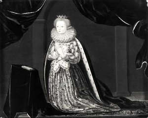 Portrait de Catherine de Clèves (1417-79) Duchesse de Guise
