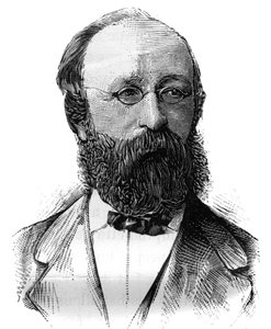 Portrait de Charles Demole, homme politique français. Gravure dans « Le Monde Illustré » - French School