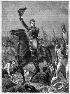 Portrait de Charles Étienne Gudin de la Sablonnière (1768-1812) général français - dans « Histoire de l