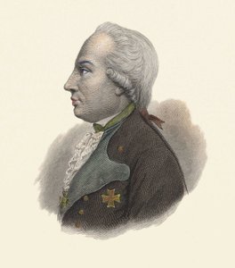 Portrait de Charles Guillaume Ferdinand, Duc de Brunswick (1735-1806), général prussien. dans "Portraits des Hommes Utiles" - French School