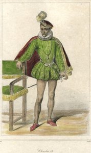 Portrait de Charles IX (1550-1574), Roi de France - French School