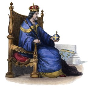Portrait de Charles Ier de Naples - French School