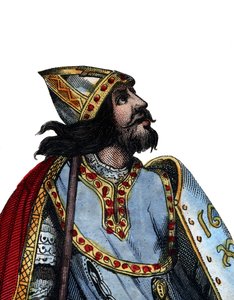 Portrait de Charles Martel (688-741) - French School