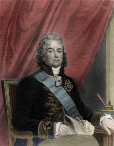 Portrait de Charles Maurice de Talleyrand Périgord (1754-1838), homme politique français. - French School